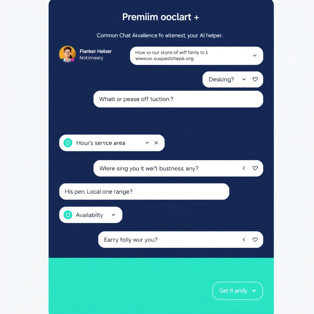 AI chat answering common questions